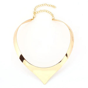 V Shape 3 Colors Rock Street Torques Colar Girl Punk Power Collar Choker Necklac