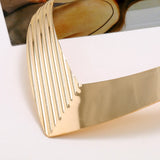V Shape Torques Colar Girl Punk Power Choker Necklace