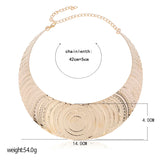 Rock Street Style Big Collier Statement Necklace Punk Collar Choker Jewelry