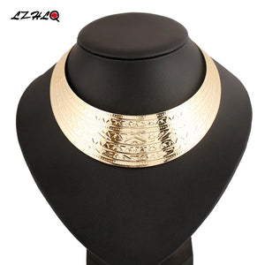 Rock Street Style Statement Necklace Punk Power Collar Choker Women Jewelry