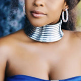 African Punk Collar Chunky Necklace For Women