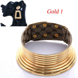 African Punk Collar Chunky Necklace For Women