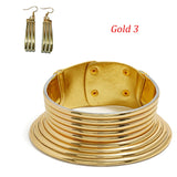African Punk Collar Chunky Necklace For Women