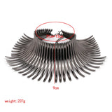 African Style Metal Punk Collar Choker Necklace Women Statement