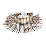 African Style Metal Punk Collar Choker Necklace Women Statement