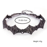 Metal Geometric Gothic Choker Necklace Punk Retro Collar Maxi Jewelry