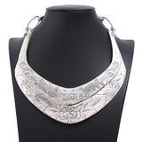 Chunky Punk Style Necklace Women Collar Necklace