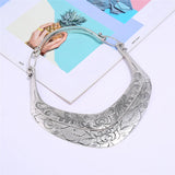 Chunky Punk Style Necklace Women Collar Necklace