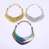 Chunky Punk Style Necklace Women Collar Necklace