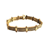 Geometric Metal Punk Choker Necklaces Plated Torques Carving Necklace