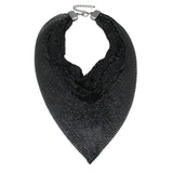 Metal Mesh Necklace Chain Maxi Jewelry Sequins Body Jewelry Women Body Chain