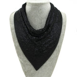 Metal Mesh Necklace Chain Maxi Jewelry Sequins Body Jewelry Women Body Chain