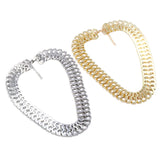 Rock Street Hollow Statement Choker Necklace Women