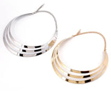 Rock Street Metal Punk Choker Necklace Women Collar Statement Style