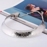 Vintage Bohemian Chocker Necklace Round Statement Collar Gothic Punk Jewelry