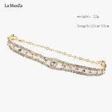 Romantic Crystal Collar Necklace for Women