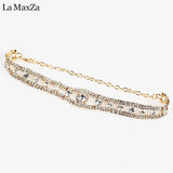 Romantic Crystal Collar Necklace for Women