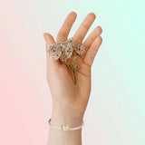 925 Silver Zircon Butterfly Charms for Bracelets DIY Jewelry