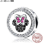 925 Silver Round Beads Charms for Snake Bracelets DIY Jewelry Gift