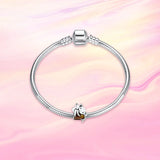 Animal Series Charms Koala and Baby Bead DIY Bracelet Woman Fine Jewelry