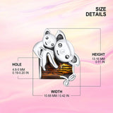 Animal Series Charms Koala and Baby Bead DIY Bracelet Woman Fine Jewelry
