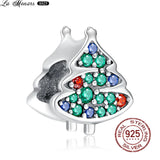Green Zircon Heart Charm Bracelet for Women