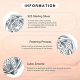 925 Silver CZ Cross Charms for Bracelets & Necklaces DIY Jewelry