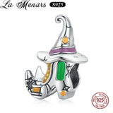 Cartoon Animal Charm 925 Sterling Silver Bracelet Jewelry Making