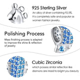 Sterling Silver Hippocampus Beads for Bracelet Making