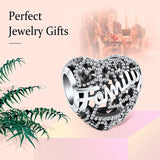 Family Bead Love Charm for Bracelet Making