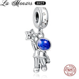 925 Silver Animal Skeleton Pendant for Bracelet Making