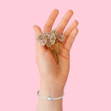 925 Sterling Silver Star Moon Charms Love Gift Women Bracelet DIY