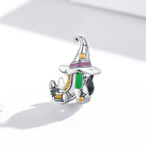 Charms Boots Wizard Hat Bead Halloween S925 Bracelet Diy Charm Holiday Gift