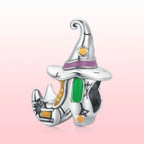 Charms Boots Wizard Hat Bead Halloween S925 Bracelet Diy Charm Holiday Gift