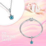 925 Sterling Silver Sky Turtle Charms for Jewelry Making