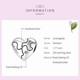 925 Sterling Silver Mother Son Lettering Bead for Bracelet