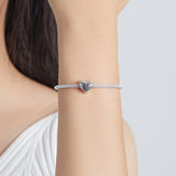 925 Sterling Silver Mother Son Lettering Bead for Bracelet