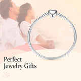 925 Sterling Silver Heart Charm Bracelet 17~21CM
