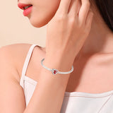 925 Sterling Silver Wife Charm for Bracelet Bangle Beads