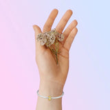 925 Silver Bracelet with Zircon Stars
