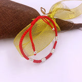 Red Thread 925 Sterling Silver Bracelet Women Rope Red Thread Bracelets