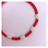 Red Thread 925 Sterling Silver Bracelet Women Rope Red Thread Bracelets