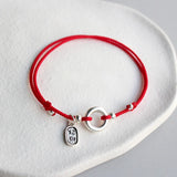 Red Thread Silver 990 Bracelet Women Rope Red Thread Bracelets For Women