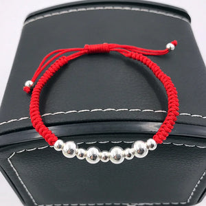 Silver Bead Thread For Hand 990 Sterling Silver Bracelet String