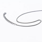 15+3cm Fine Silver 925 Bracelet for Women Chain Minimalist Sterling