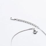 15+3cm Fine Silver 925 Bracelet for Women Chain Minimalist Sterling