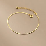 925 Silver Snake Chain Bracelet for Women