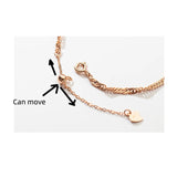 Waterwave Silver 925 Chain Bracelet for Women Girls