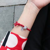 999 Pure Silver Rope Bracelets Lion Bracelets For Women Girls