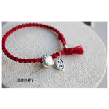 999 Pure Silver Rope Bracelets Lion Bracelets For Women Girls